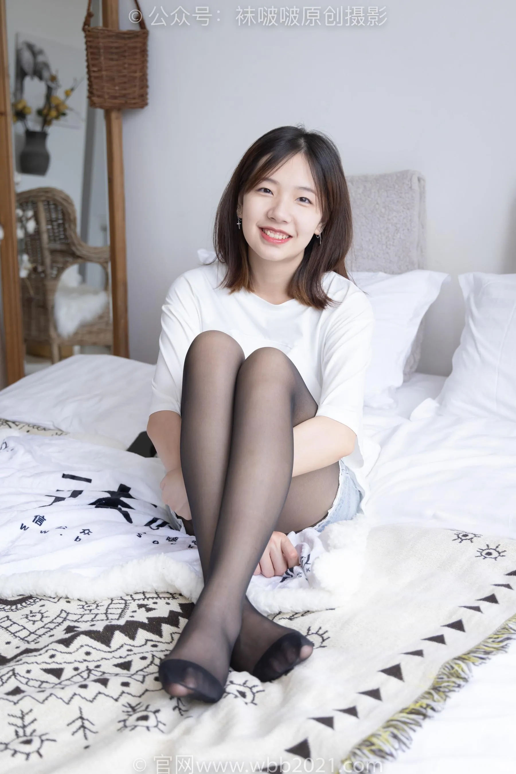 [BoBoSocks袜啵啵]NO.233 小甜豆-板鞋、黑丝[23] [53P]插图6